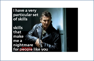 Taken Quote